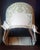 Vintage Barrel Back Tufted Lounge Arm Chair For Sale In Los Angeles - Image 6 of 8