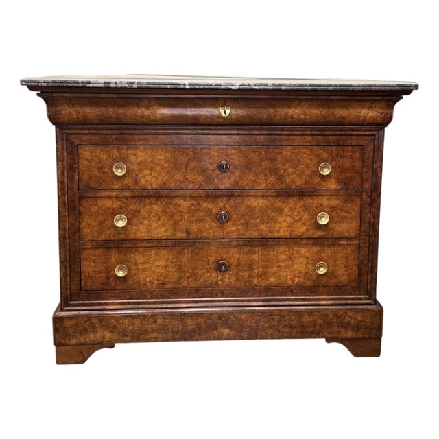 19th Century Louis Philippe Chest of Drawers For Sale
