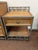 1990s 1990s Wicker Rattan Metal Frame Dresser and Night Stand Coastal, 2 Pieces For Sale - Image 5 of 8