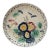 Large Majolica Morning Glory Plate Wasmuel, Circa 1890 For Sale