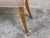 French Mid 20th Century Giltwood Bench with Saber Legs and New Upholstery For Sale - Image 4 of 9
