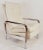 White 1970s Milo Baughman Chrome Recliner Lounge Chair for Thayer Coggin For Sale - Image 8 of 9