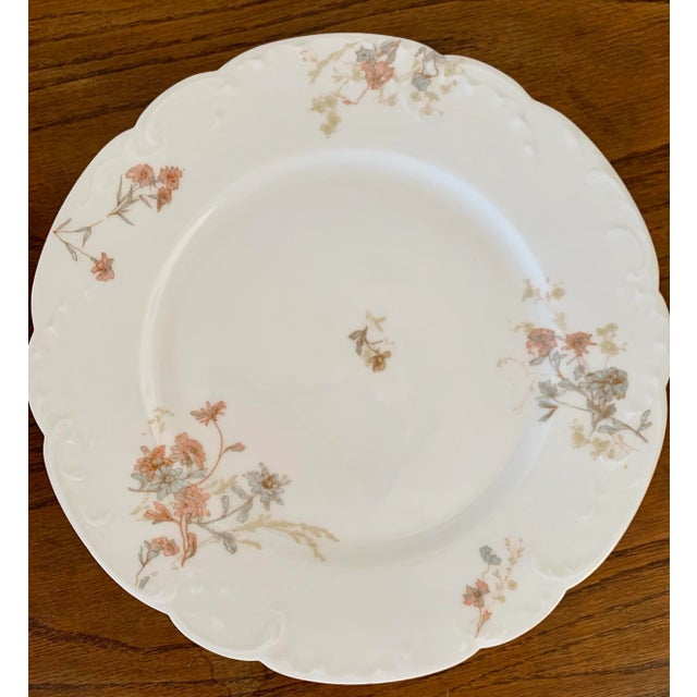 Late 19th Century Antique Haviland Limoges France Hand Decorated Dinner Ware - Set of 18 For Sale - Image 5 of 10