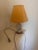 Vintage Floral Ceramic Table Lamp For Sale - Image 4 of 4