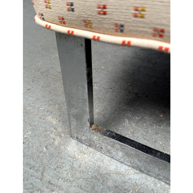 Mid 20th Century Pair of Chrome Strap Barrel Lounge Chairs Attributed to Finn Andersen for Selig For Sale - Image 12 of 16