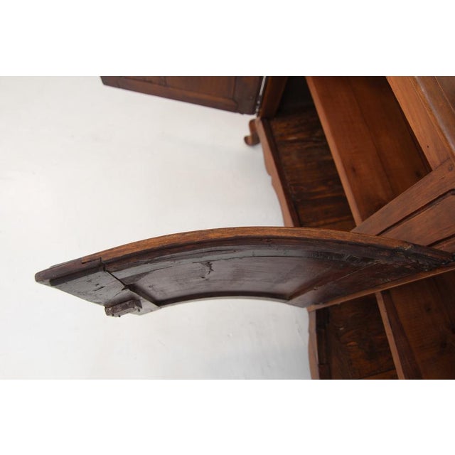 Provincial Louis XV French Walnut Enfilade or Sideboard, 1800s For Sale - Image 11 of 18