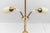 Mid-Century Modern 3-Armed Brass Sputnik Lamp, 1950s For Sale - Image 13 of 15