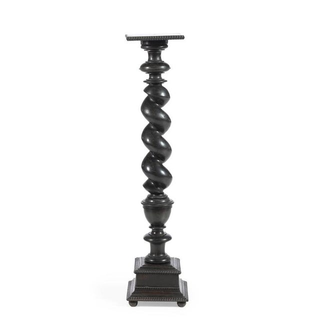 Vintage Portuguese Wooden Column, 19th Century For Sale - Image 6 of 6