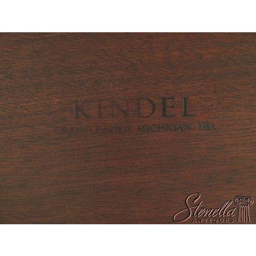 Kindel Model #76-012 Round Empire Mahogany Library Table For Sale - Image 9 of 10