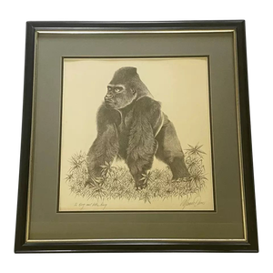 King Kong Etching Print Signed Warren Davis
