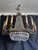 1940s Vintage French Empire Styled Crystal Chandelier For Sale - Image 5 of 13