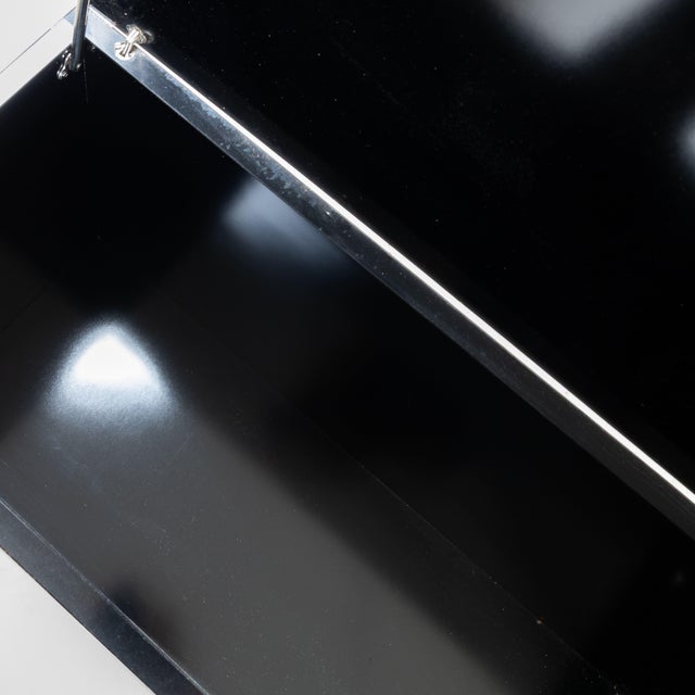 Chest in Laminate and Inox, 1970s For Sale - Image 4 of 11