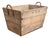 Antique French Champagne Wooden Harvest Crate, 1950s For Sale