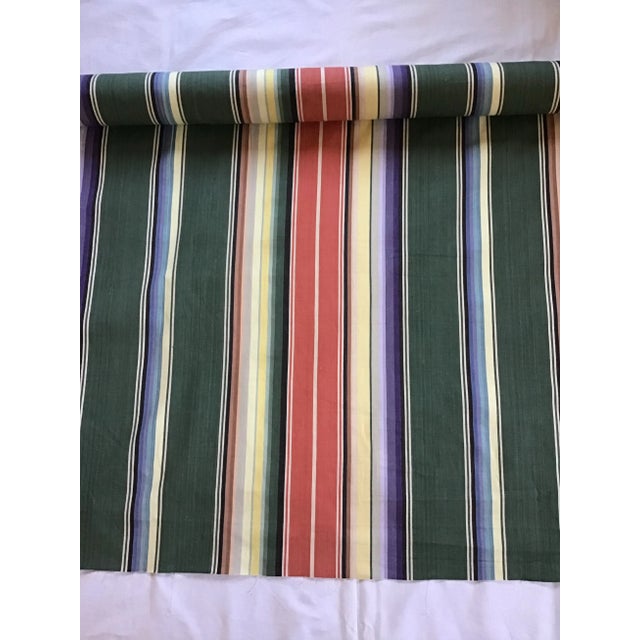 This vintage Schumacher cotton fabric was purchased through a local interior design shop some years ago to reupholster a...