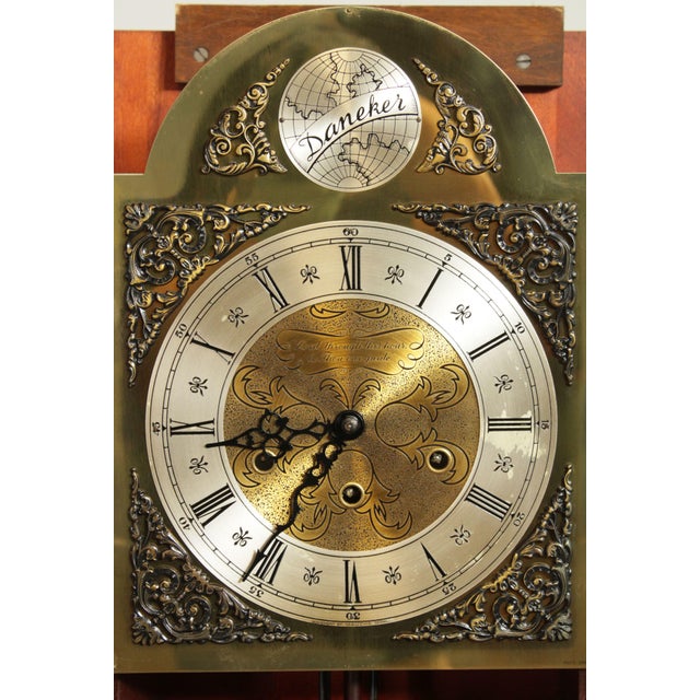 Daneker Vintage Mahogany Grandmother Floor Clock, Style G66 Chairish