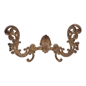 Oversized Antique Victorian Cast Iron Hall Tree Hook