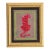 Tiger Minimalism Folk Art Abstract Beige Pink Lime Green Original Oil Painting by Cleo Plowden For Sale