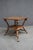 Wood Merklin Brothers Attributed Barley Twist Quarter Sawn Oak Side Table With Lion Mask Mounts For Sale - Image 7 of 13
