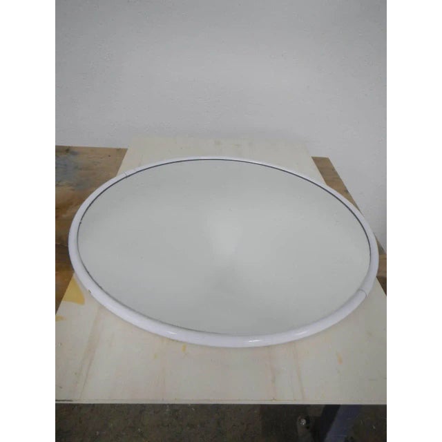 1970s Vintage Mirror in Colored Iron, 1970s For Sale - Image 5 of 10