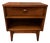 Johnson Carper “Ronda” MCM Walnut Nightstand by Walter F. Nessen – 1960s For Sale