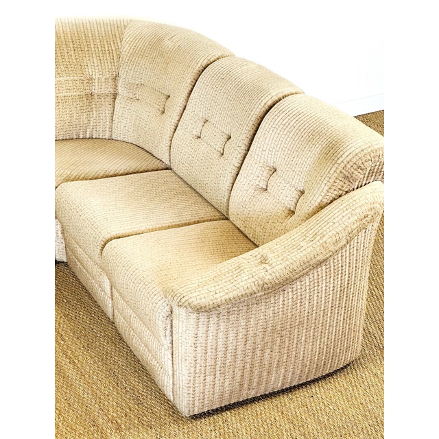 Textile Vintage Scandinavian Modular Corner Sofa, 1960, Set of 5 For Sale - Image 7 of 16