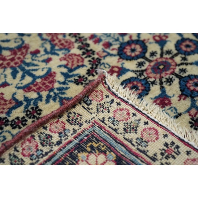 Late 18th Century Antique Persian Tehran Rug 4'3'' x 6'9'' For Sale In New York - Image 6 of 8