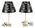 Butterfly Table Lamps by Piero Fornasetti, 1980s, Set of 2 For Sale