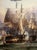 Manner of Sir George Chambers - The Battle of Trafalgar (Oil on Canvas) For Sale In San Francisco - Image 6 of 14