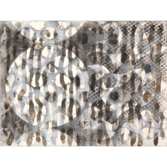 Abstract Peter Rossiter Migration: Mixed Media Contemporary Painting by Peter Rossiter 2015 For Sale - Image 3 of 3