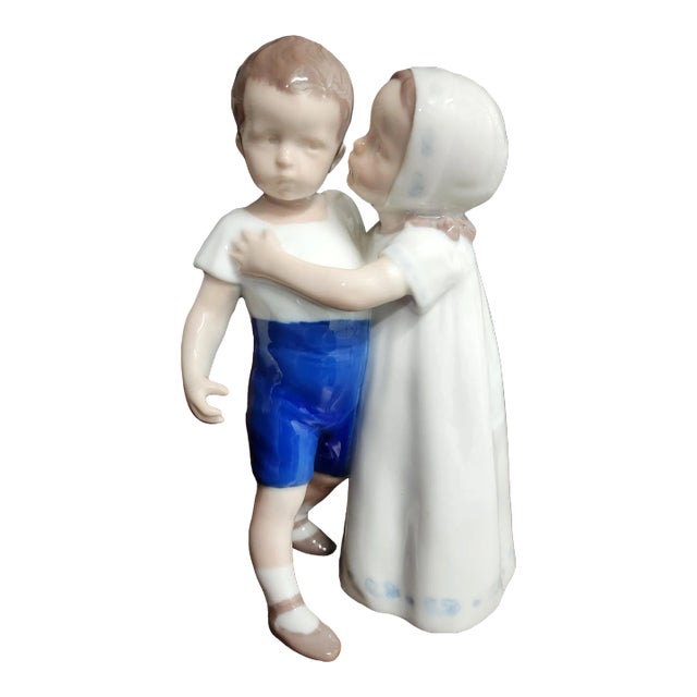 Bing & Grondahl Danish Hand Painted Fine Porcelain Figurine For Sale