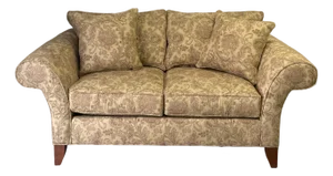 Ethan Allen Rolled Arm Loveseat Sofa