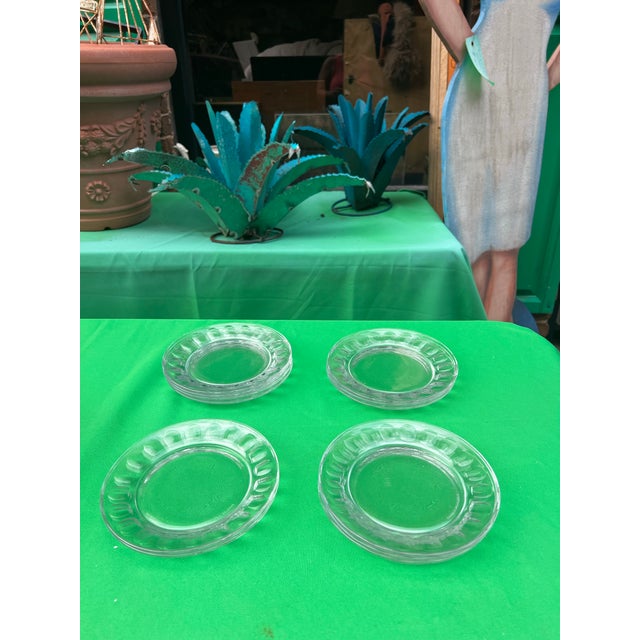 Up for consideration is a beautiful vintage collection of Arcoroc French glass plates. These would look lovely in your...