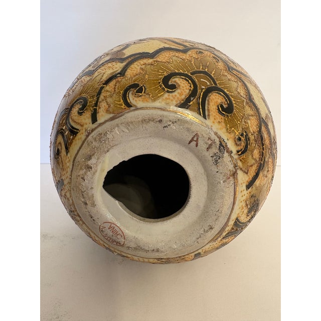 Satsuma Vintage “Satsuma” Style Egg For Sale - Image 4 of 4