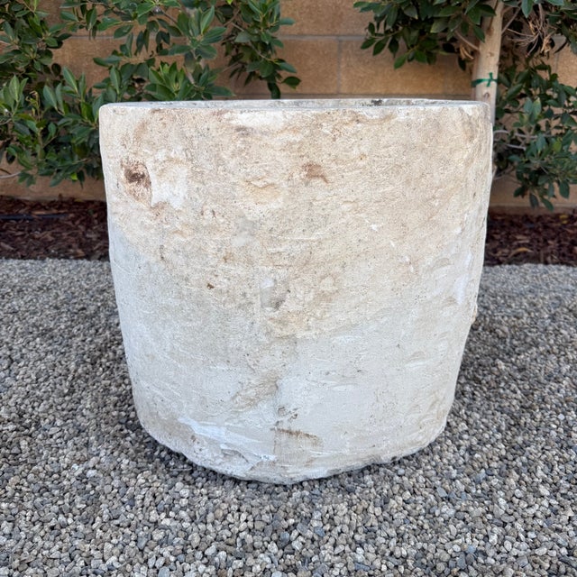Gray Vintage Limestone Trough for Indoors or Outdoors For Sale - Image 8 of 9