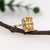 7ct Citrine Ring w Earth Mined Diamonds in Solid 14K Yellow Gold EM 14x10mm For Sale - Image 9 of 10