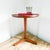 This beautiful and timeless 1960's piece, stamped and marked on underside of tabletop "Made in Denmark Designed by Hans C....
