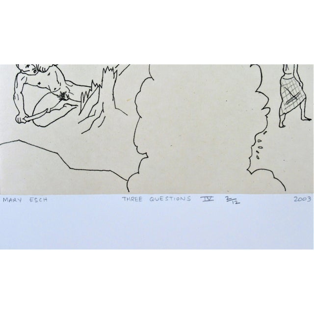 Early 21st Century Mary Esch, Thee Questions #IV, 2003 For Sale - Image 5 of 7