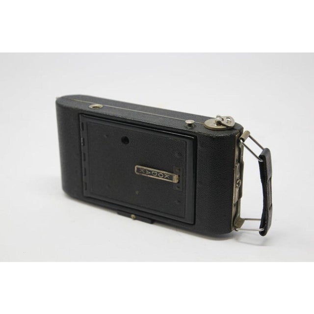 Early 20th Century Antique Eastman Kodak 3a Folding Pocket Camera With Leather Case For Sale - Image 5 of 8