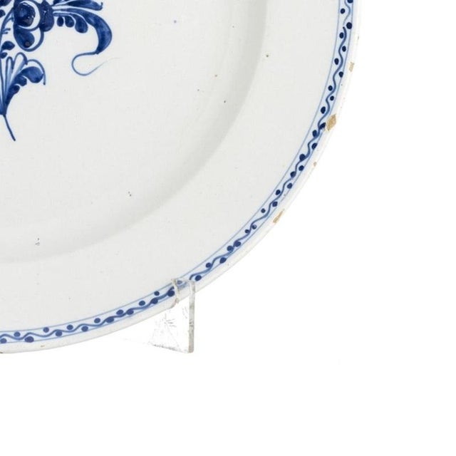 18th Century Earthenware Plate from Rocha Soares For Sale - Image 5 of 6