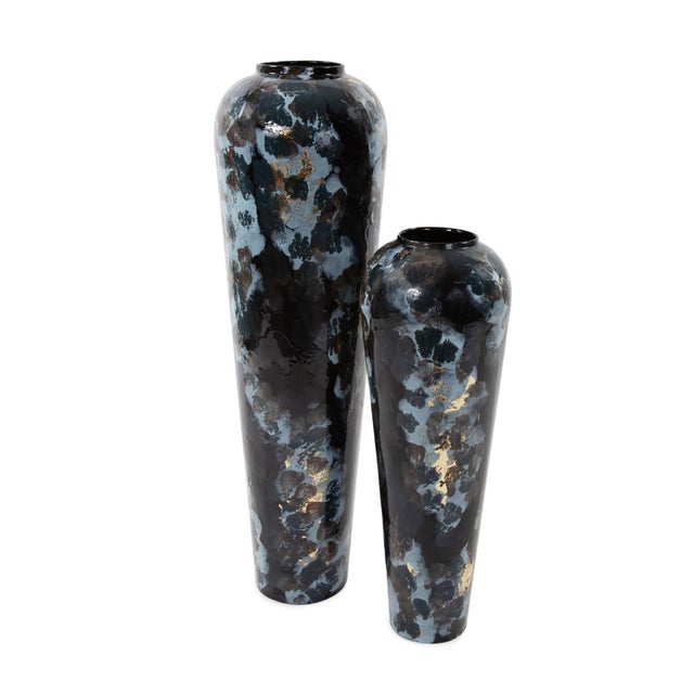 Oceanique Iron Torpedo Vase- Small For Sale In Chicago - Image 6 of 9