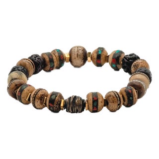 Nepal Mini Mala Meditation Beaded Bracelet For Sale