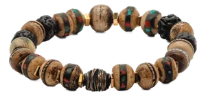 Nepal Mini Mala Meditation Beaded Bracelet