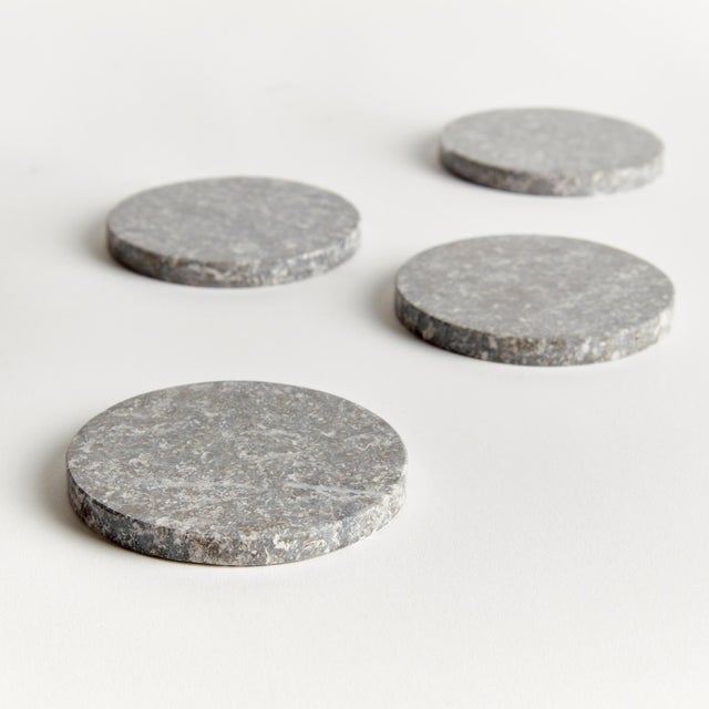 Contemporary Marcello Coasters, Set Of 4 For Sale - Image 3 of 4