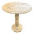Antique Solid Marble Accent Table For Sale