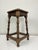 Early 20th Century French Rustic Oak Stool, 1920s For Sale - Image 9 of 15