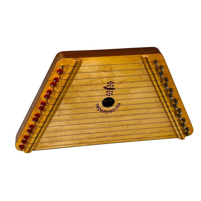 1970s Lap Harp by Perepelochka, Nepenenoyka Chairish