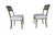 Fusing French neoclassicism with Swedish simplicity, each of these remarkable Gustavian style accent chairs features...