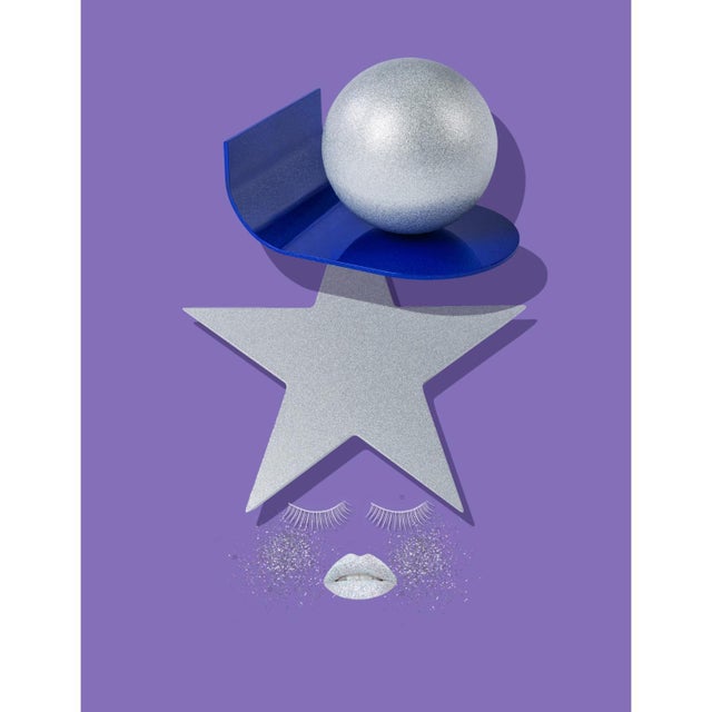 Galactica wall star decorative object in powder-coated aluminum by altreforme dimensions: d 4,2 x w 40 x h 40 cm....