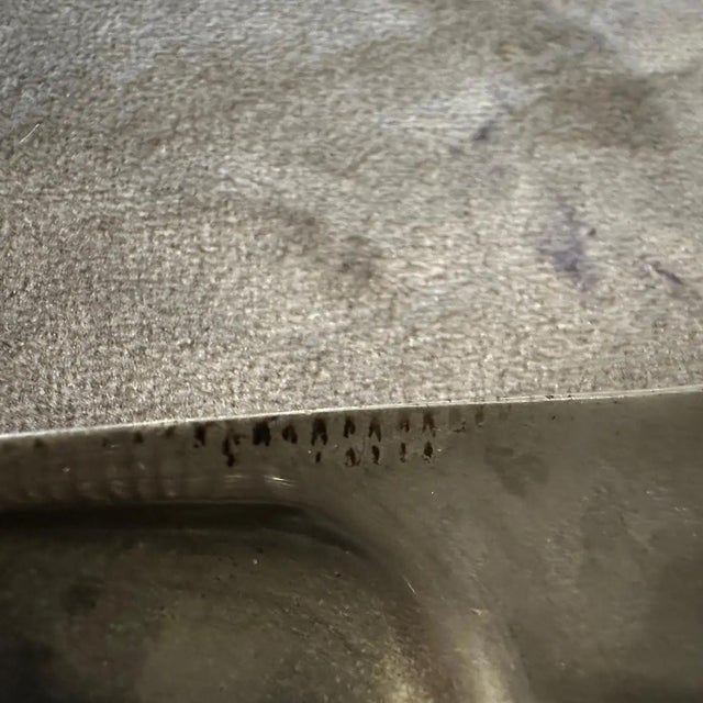 1980s Iconic Silver Plated Enameled Metal Nail Shoehorn by Gucci For Sale - Image 9 of 9