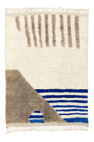 Hand-Knotted Wool Premium Rug by Azele Studio